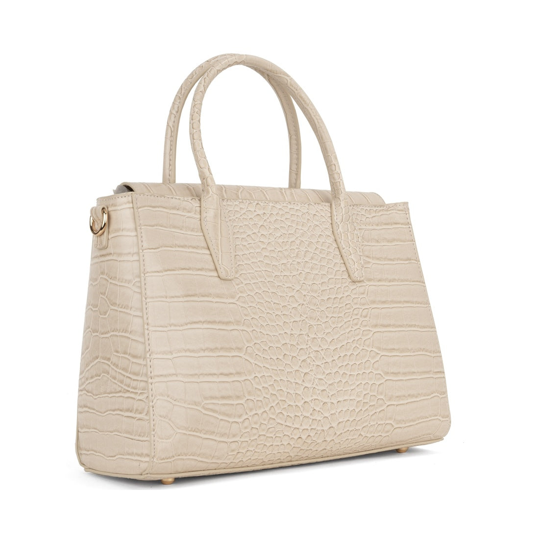 beige tote bag