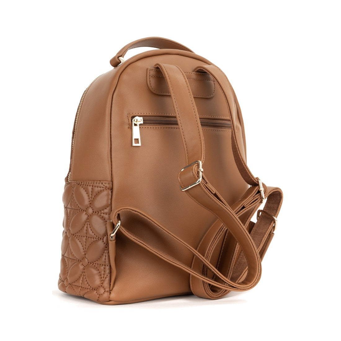 brown backpack