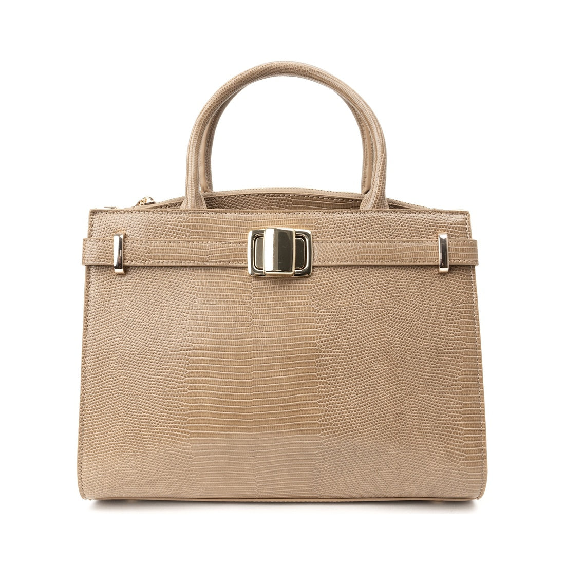 beige tote bag