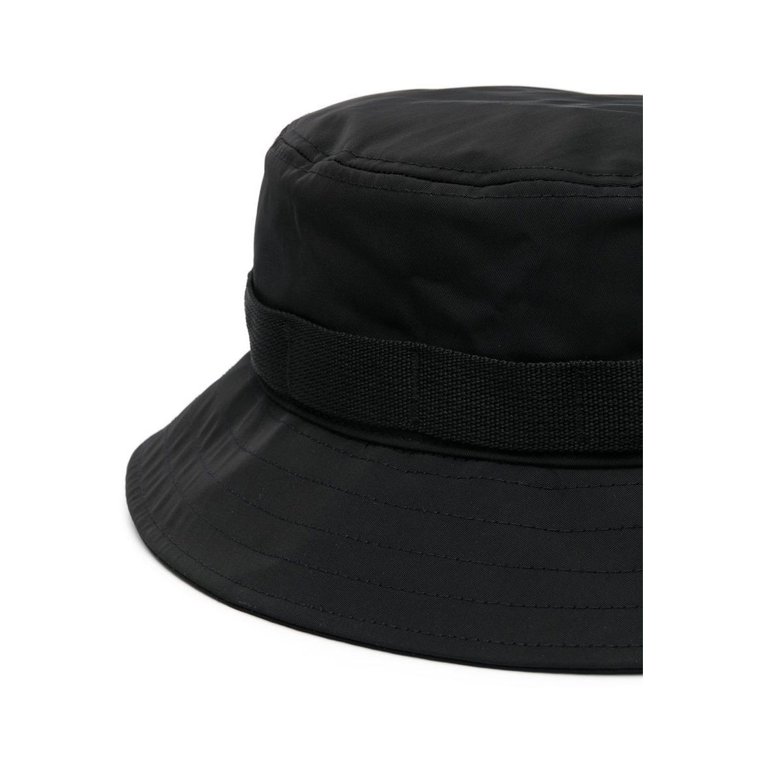 black casual bucket hat