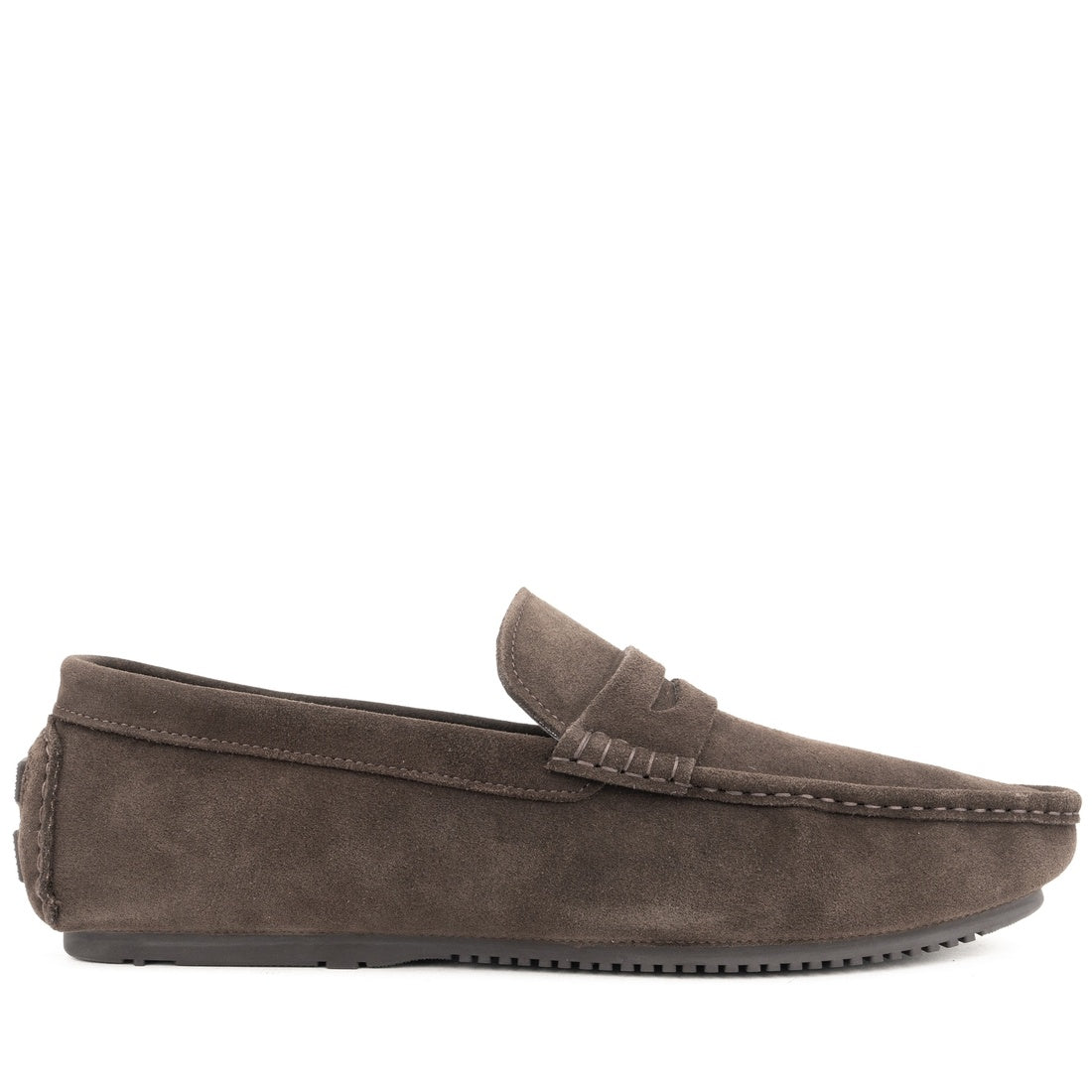 dark brown casual closed mocasins