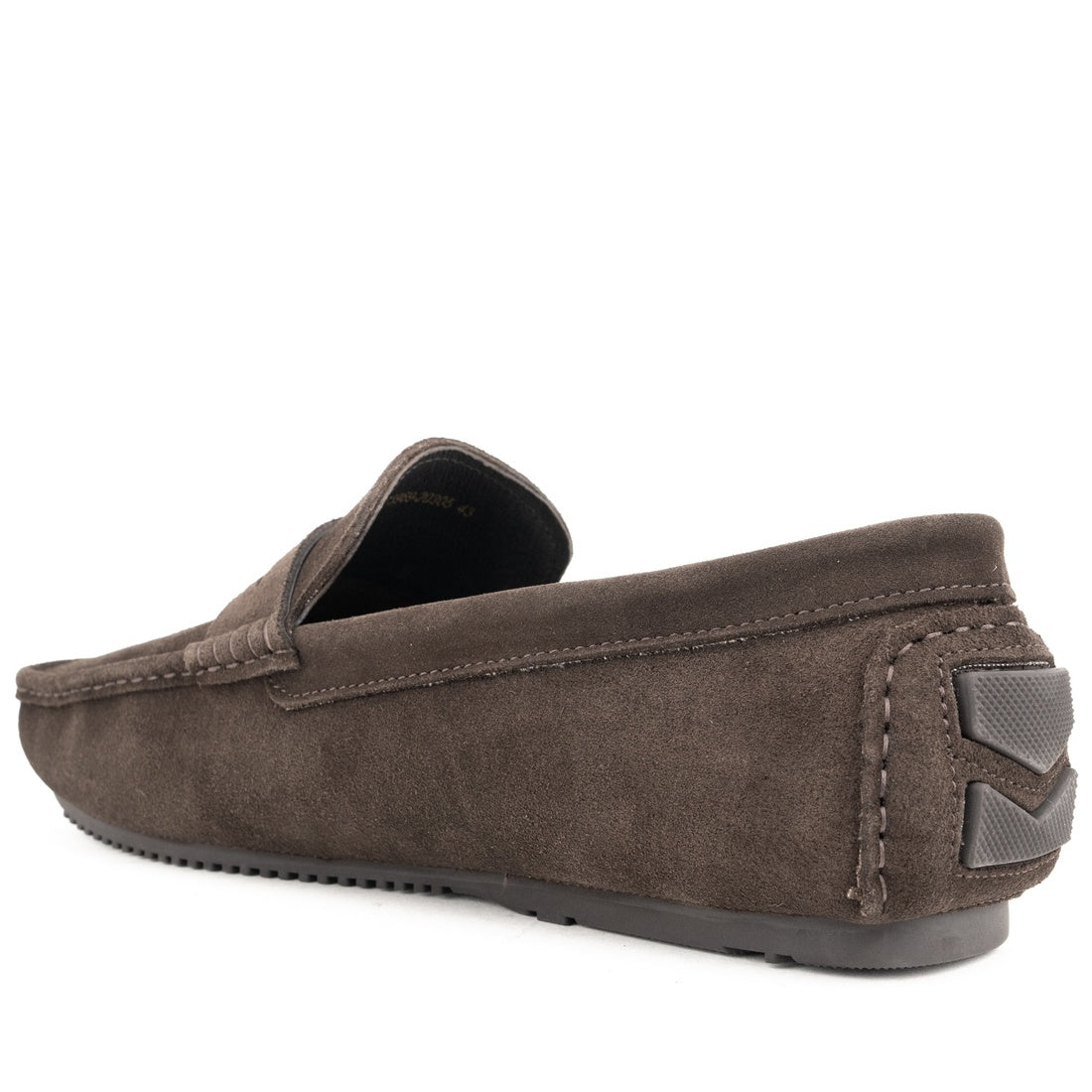 dark brown casual closed mocasins