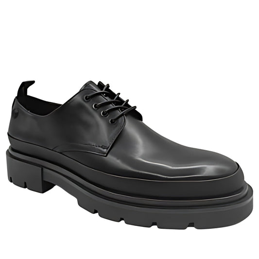 black casual closed formal