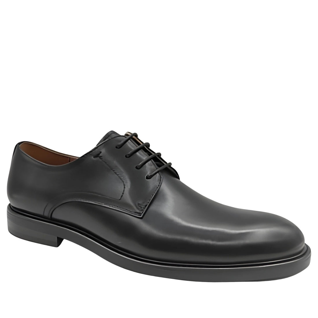 black casual closed formal