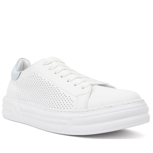 white casual closed leisure