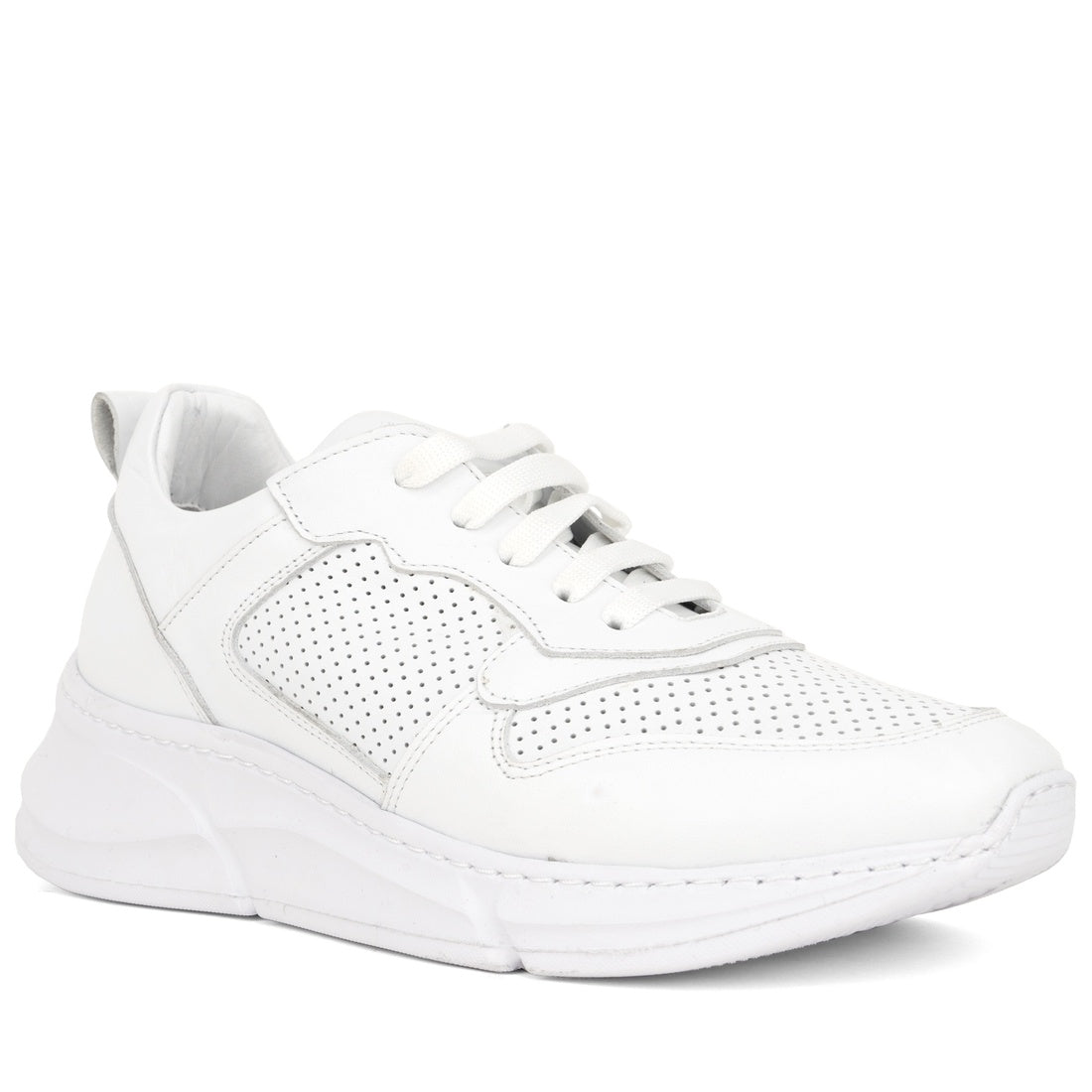 white casual closed leisure