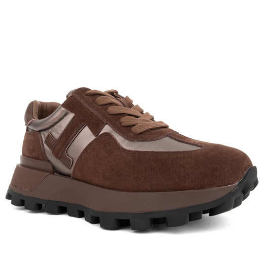 brown casual closed leisure