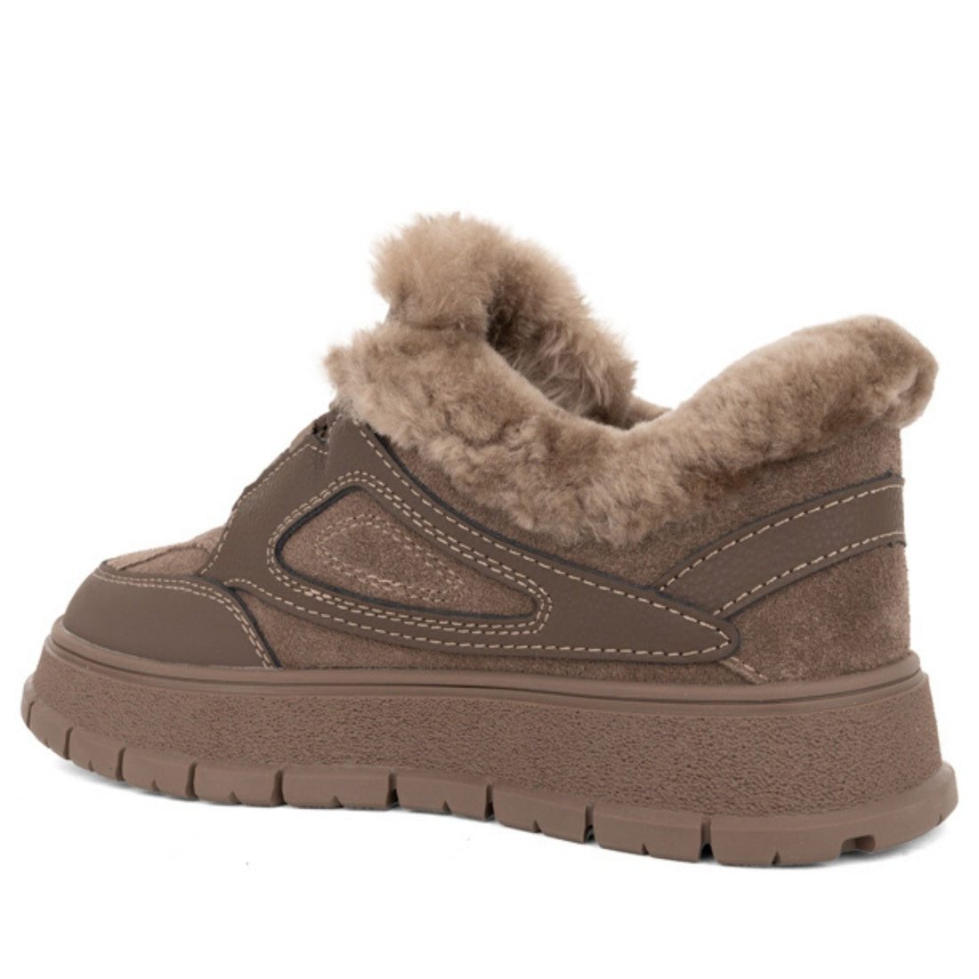 brown casual closed leisure