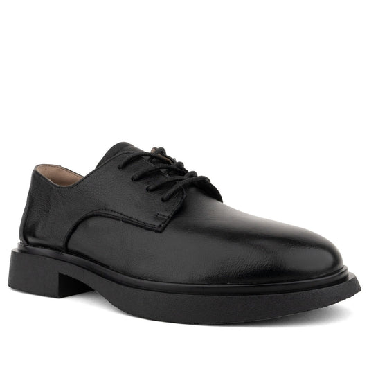 black casual closed formal