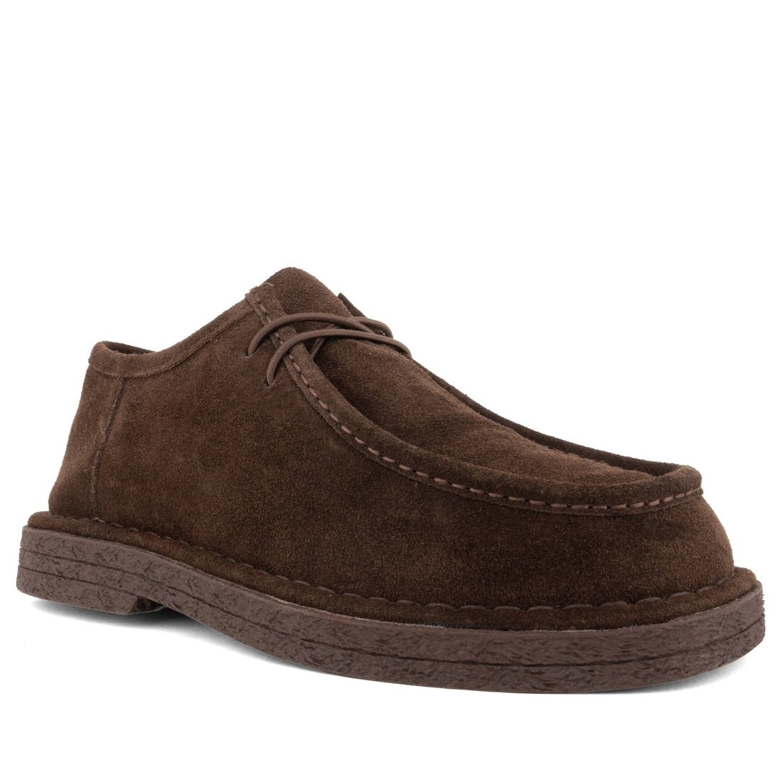 brown casual closed mocasins
