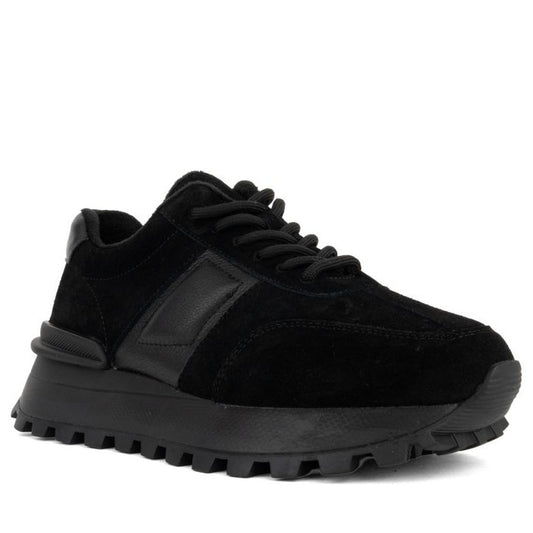 black casual closed leisure