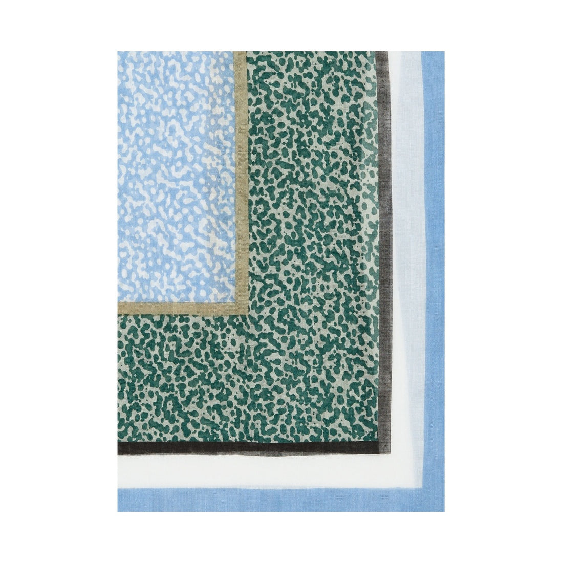 multi shiny sky scarf