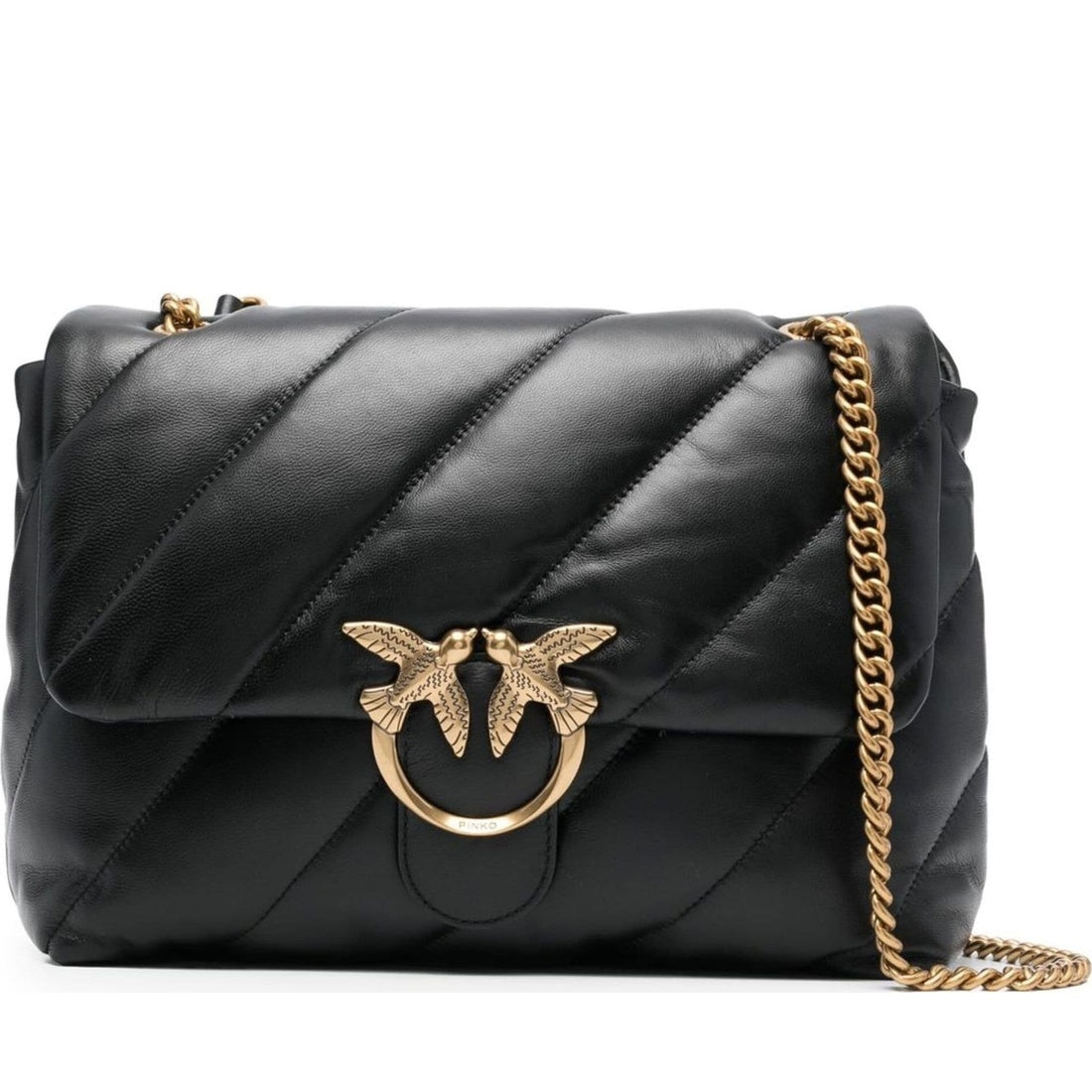 love puff big shoulder bag