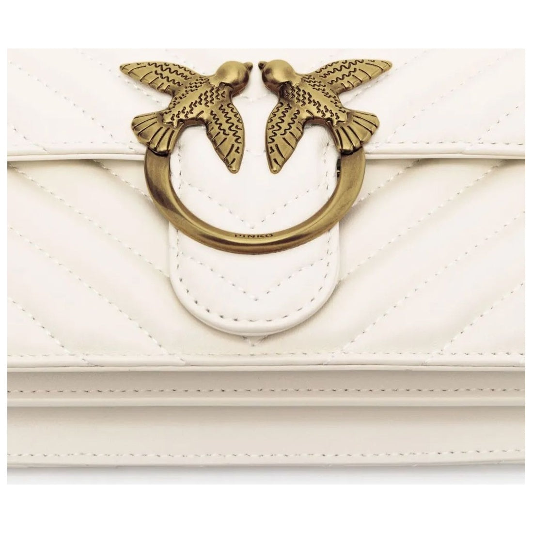 love one mini crossbody bag white
