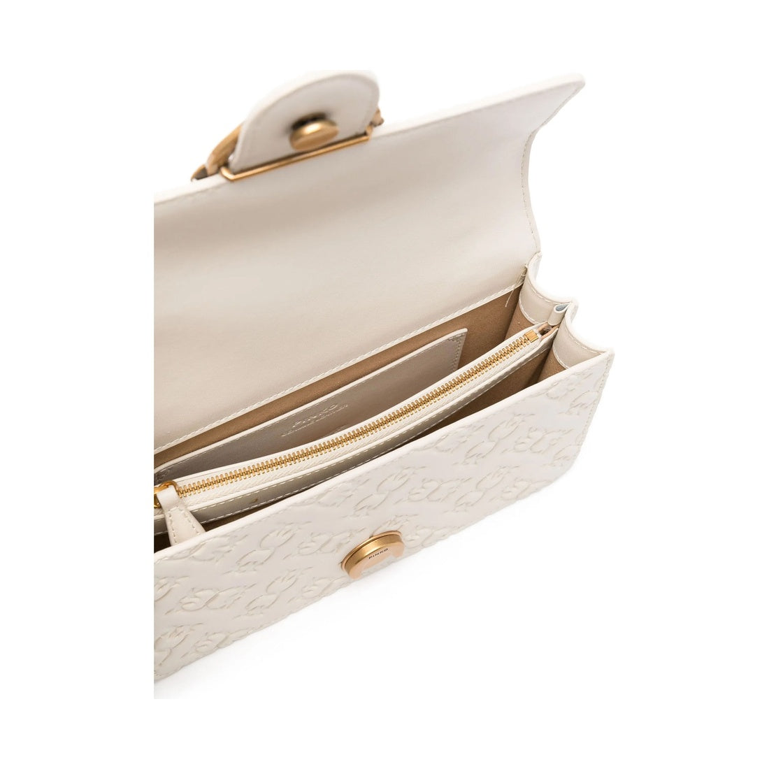 love one mini shoulder bag white