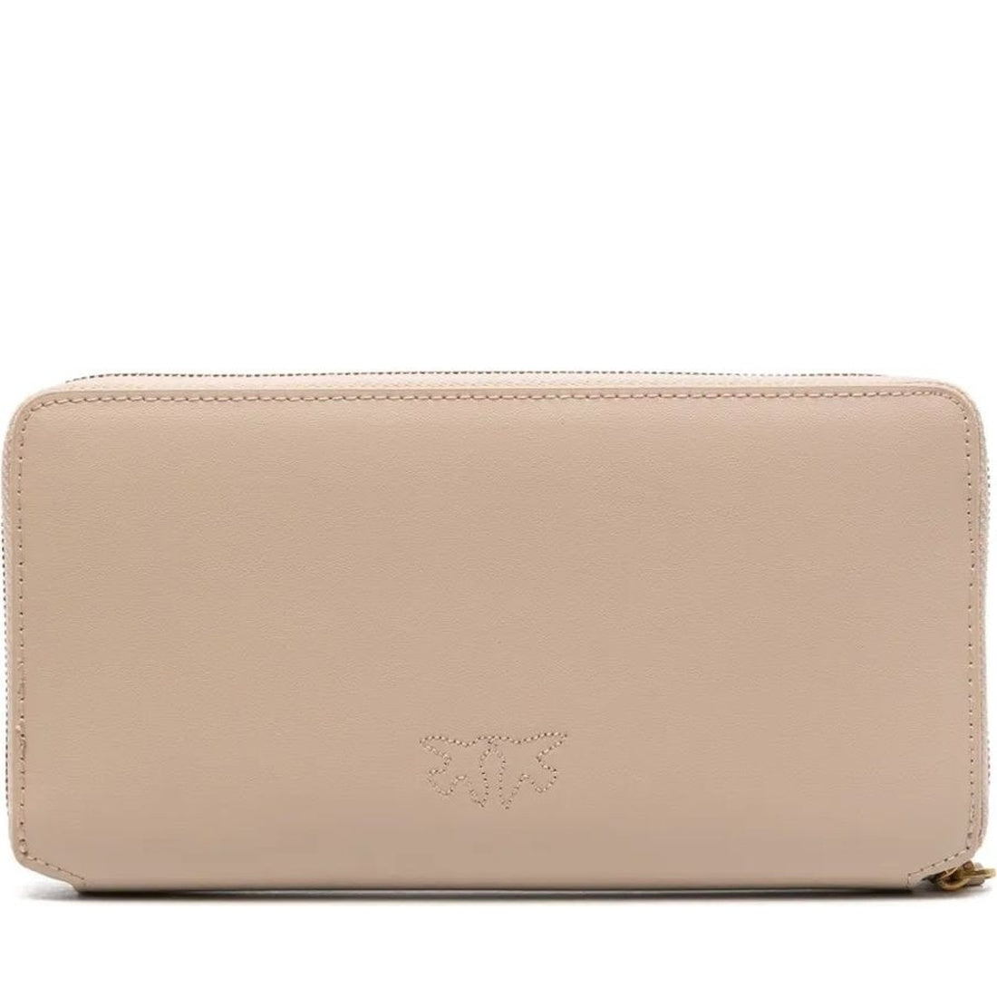 love birds wallet beige