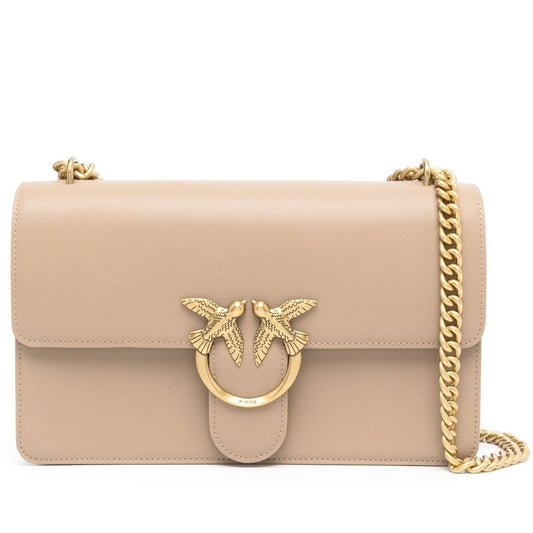 love one classic crossbody bag beige