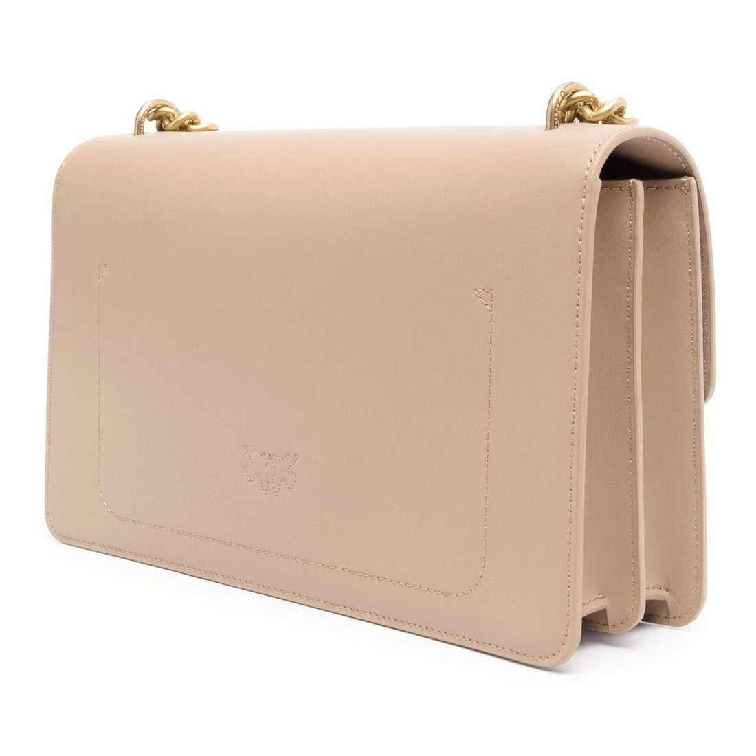 love one classic crossbody bag beige