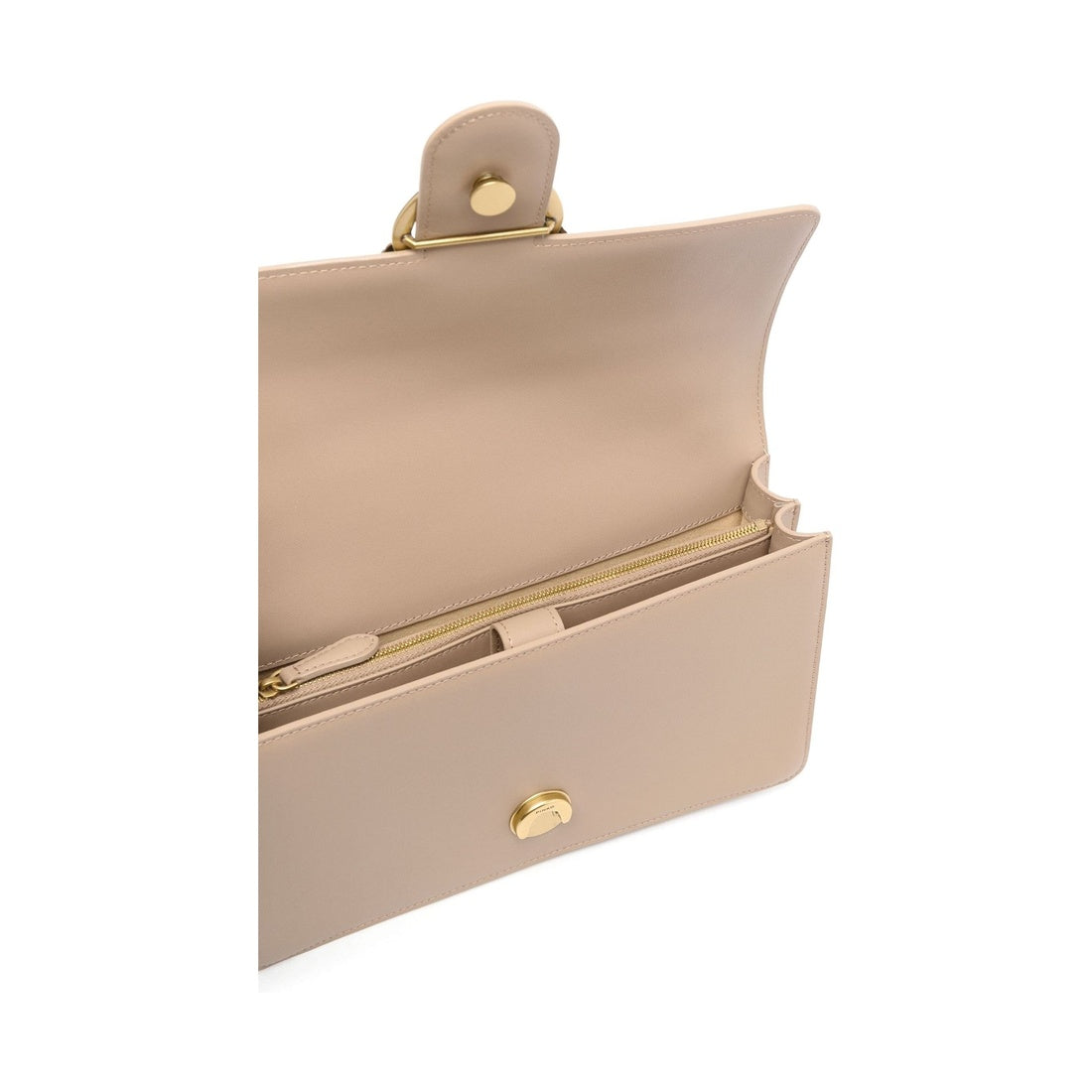love one classic crossbody bag beige