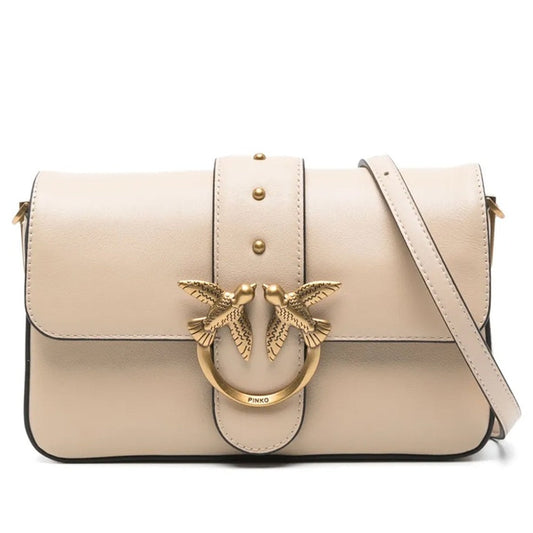 love one mini shoulder bag beige