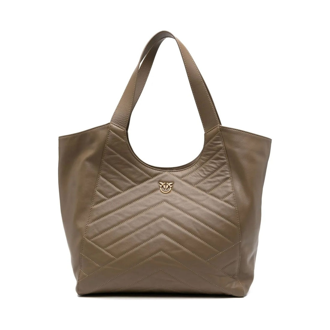 brown casual tote bag