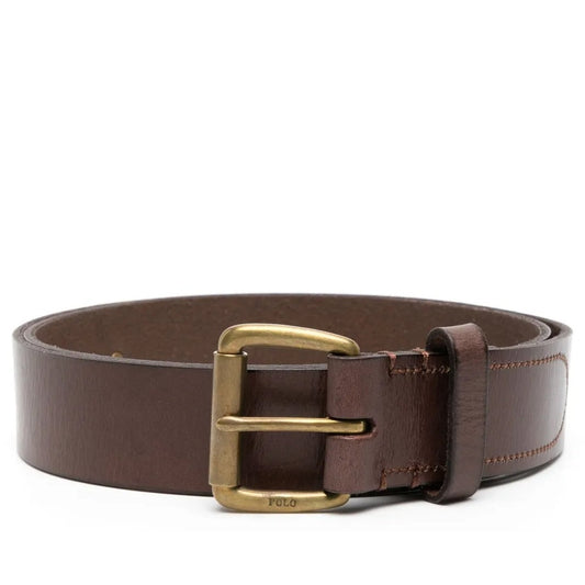 tumbled leather belt
