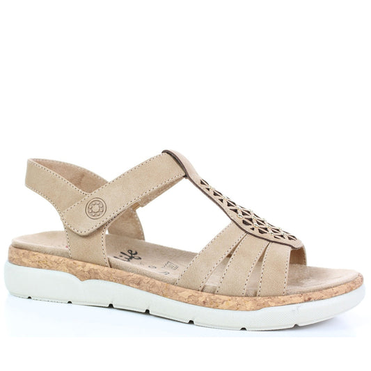 brown casual sandals