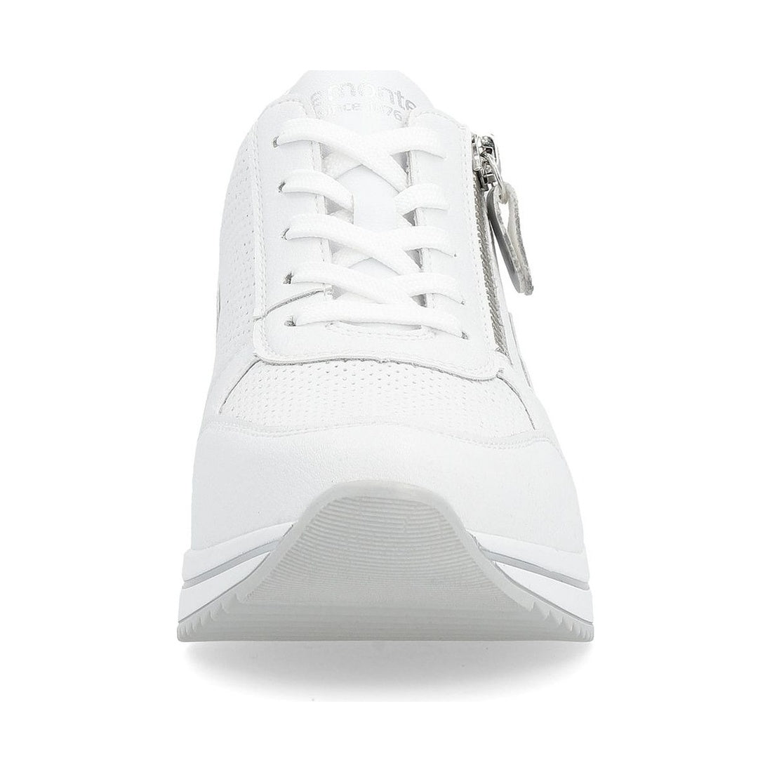 white casual closed sneakers