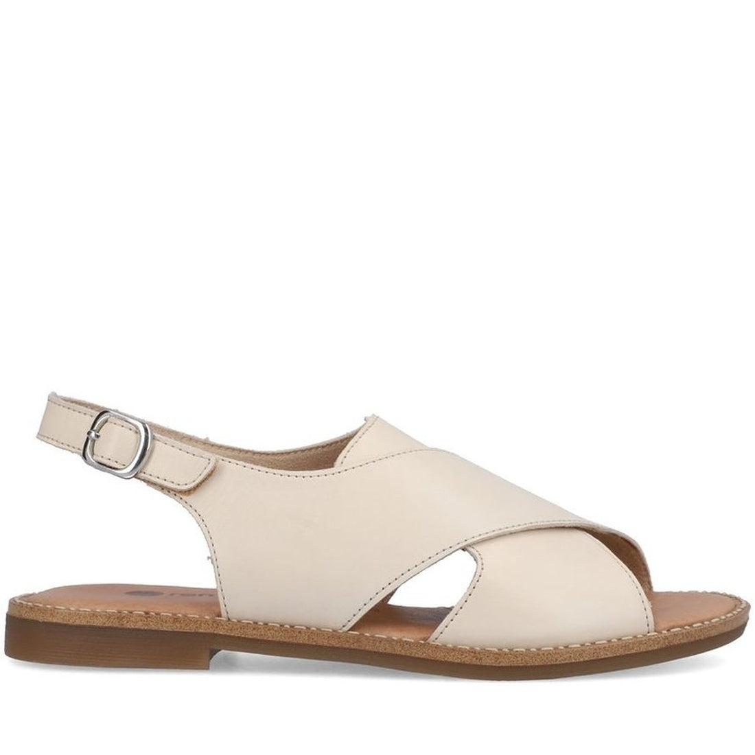 beige casual open sandals