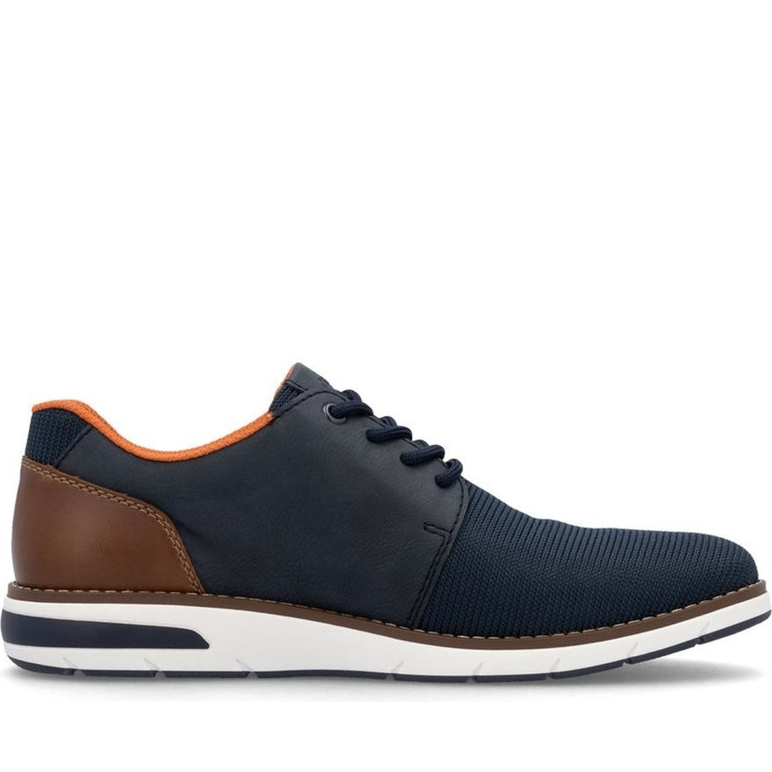 blue casual closed sneakers