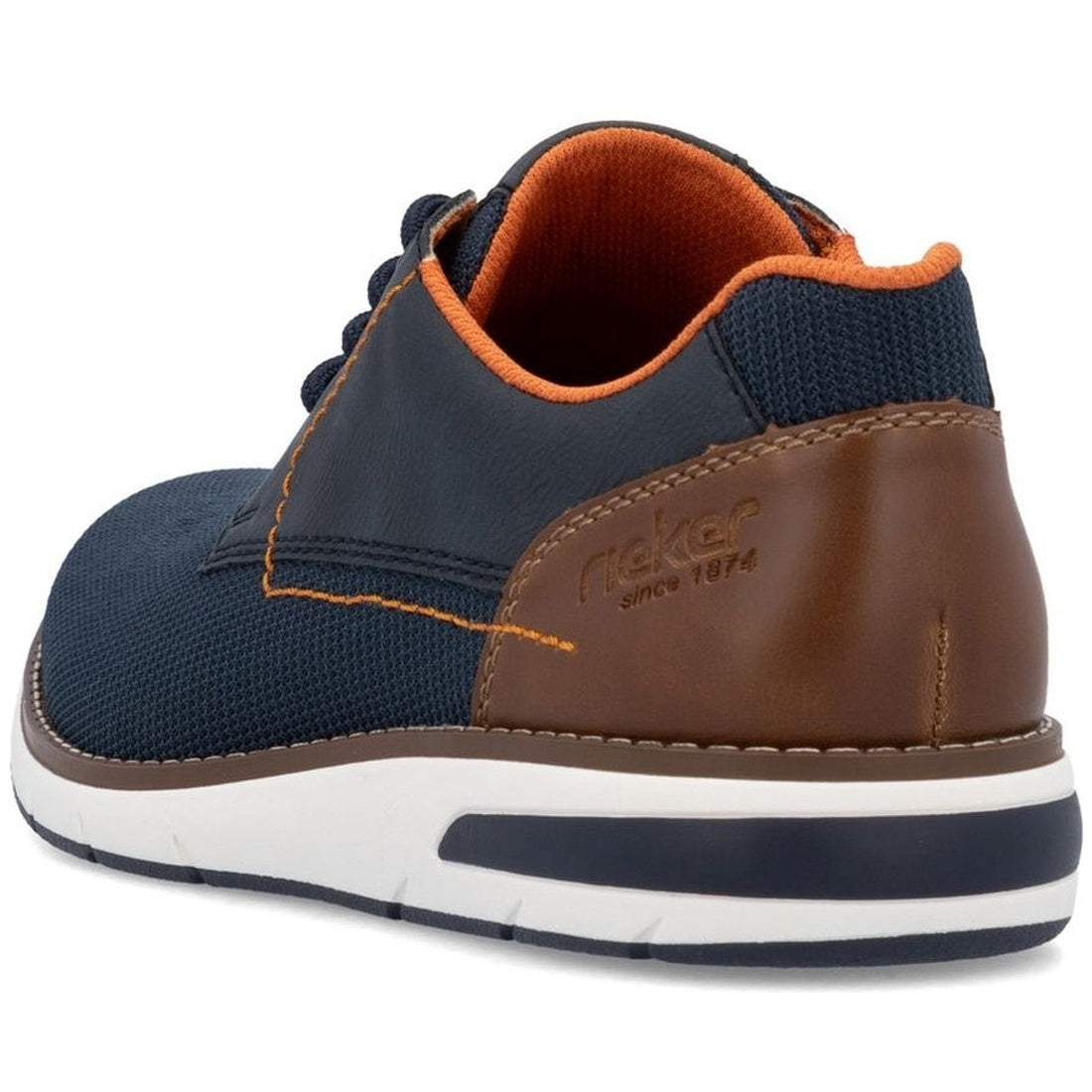 blue casual closed sneakers