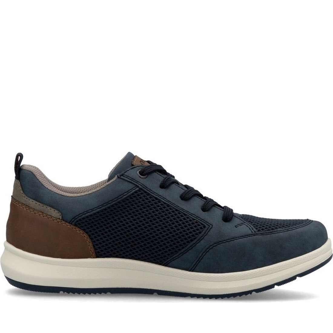blue casual closed sneakers