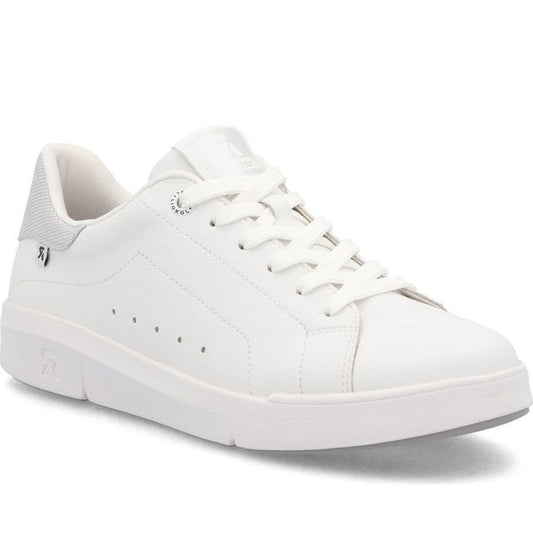 white casual closed shoes