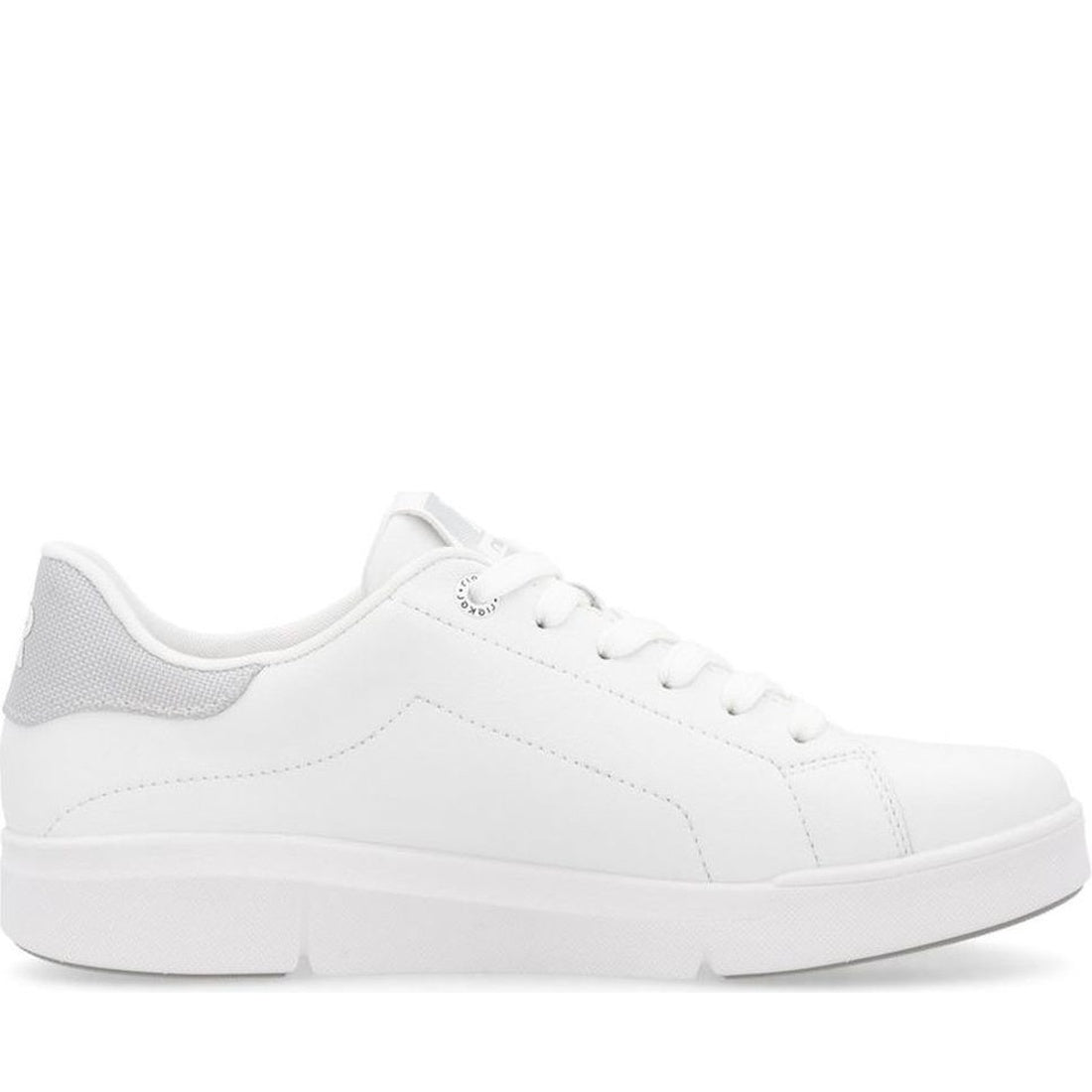 white casual closed shoes