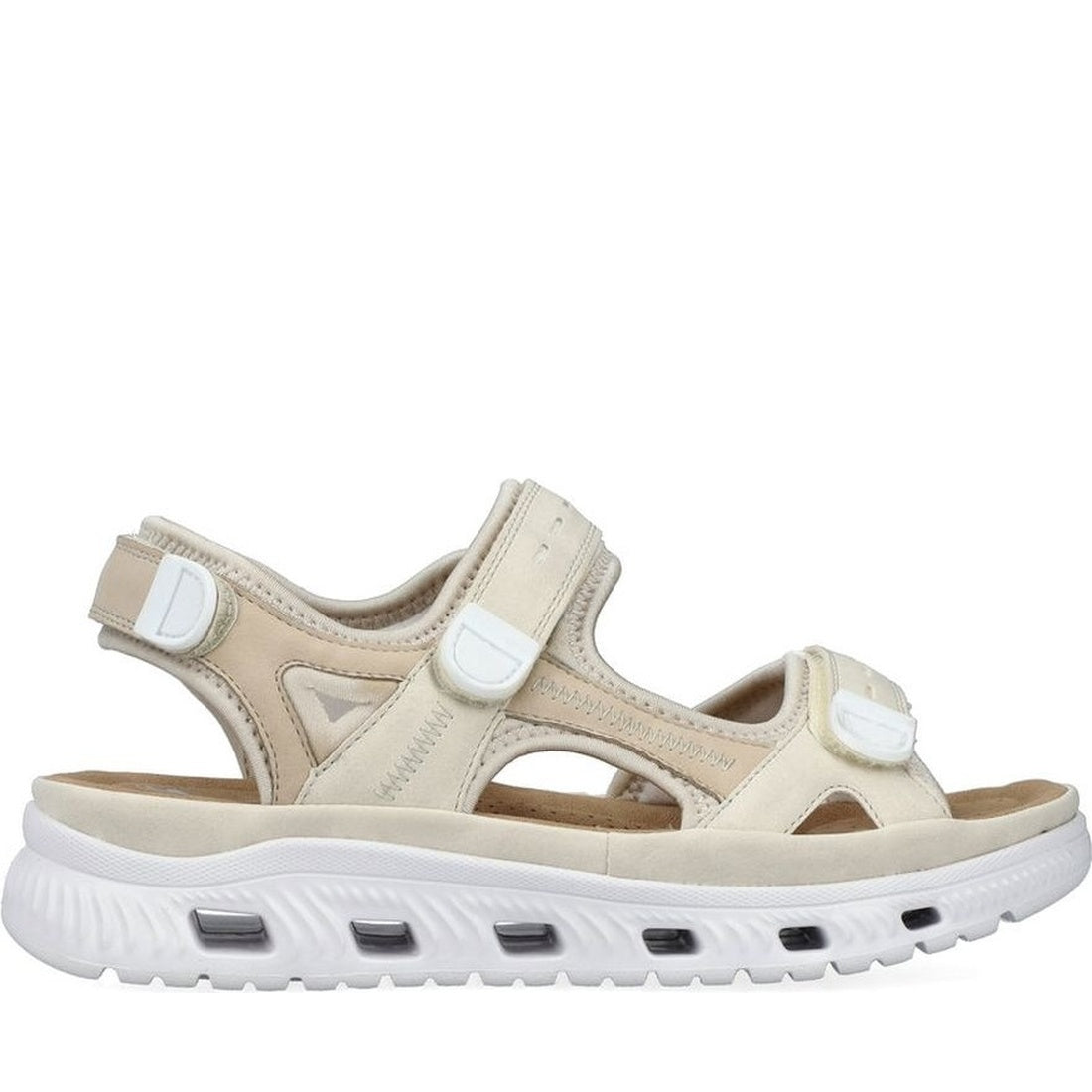 beige casual open sandals