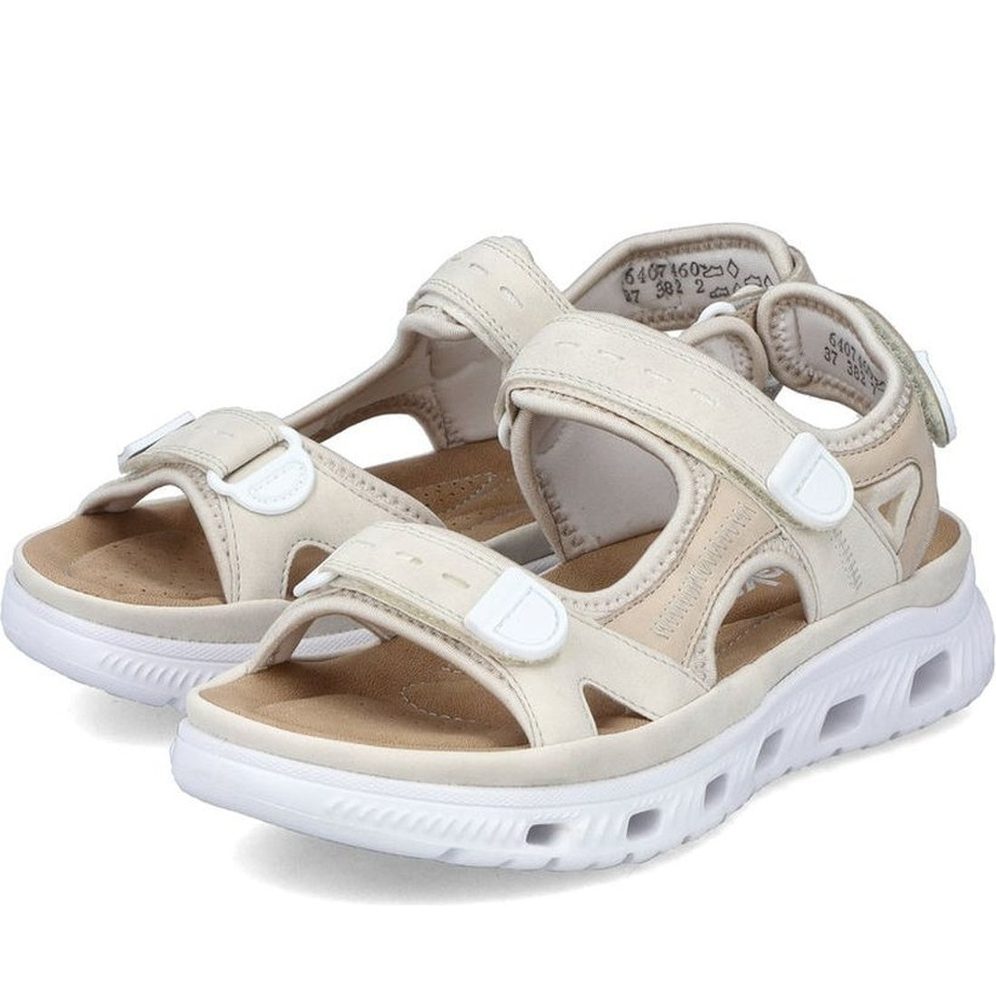 beige casual open sandals