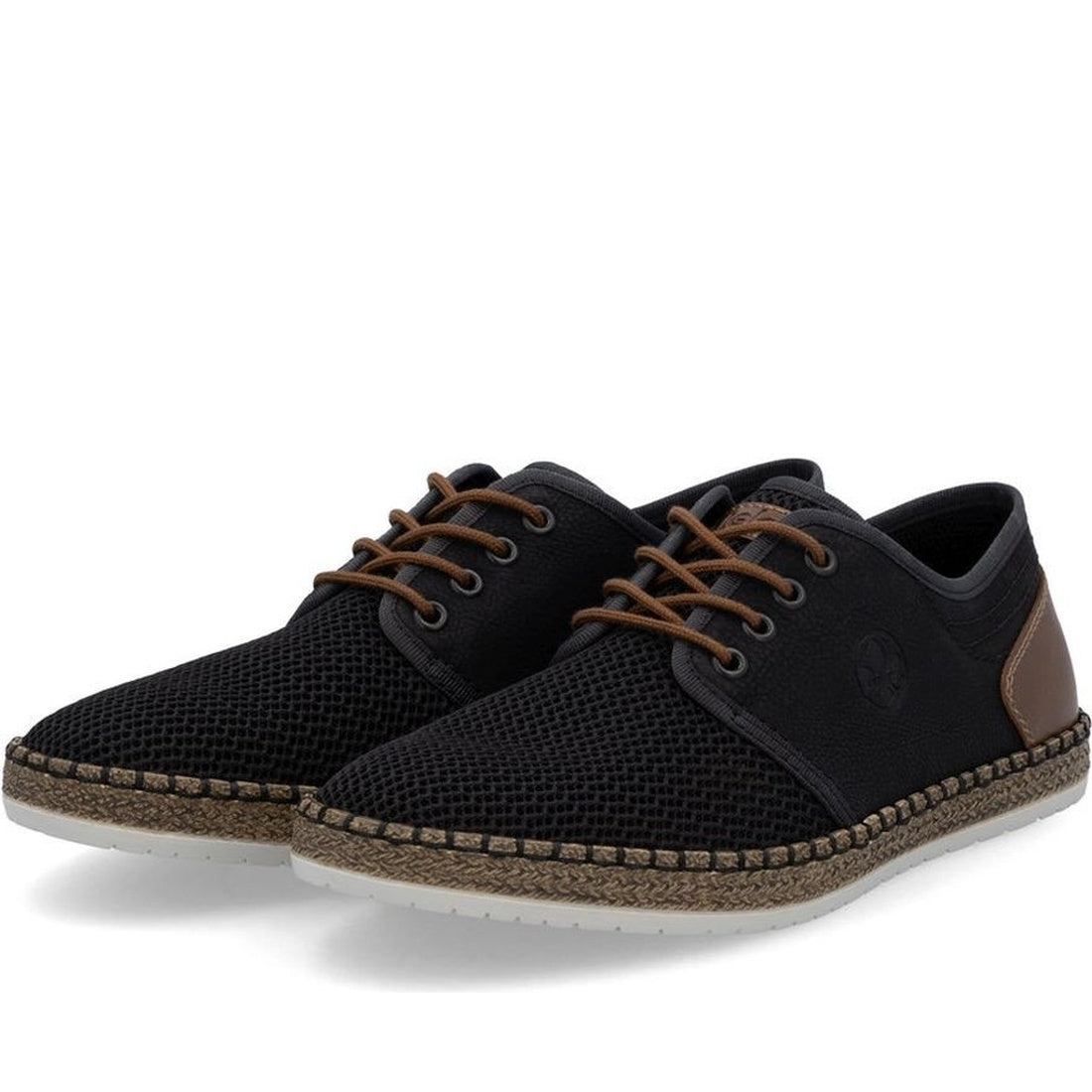 black casual closed sneakers