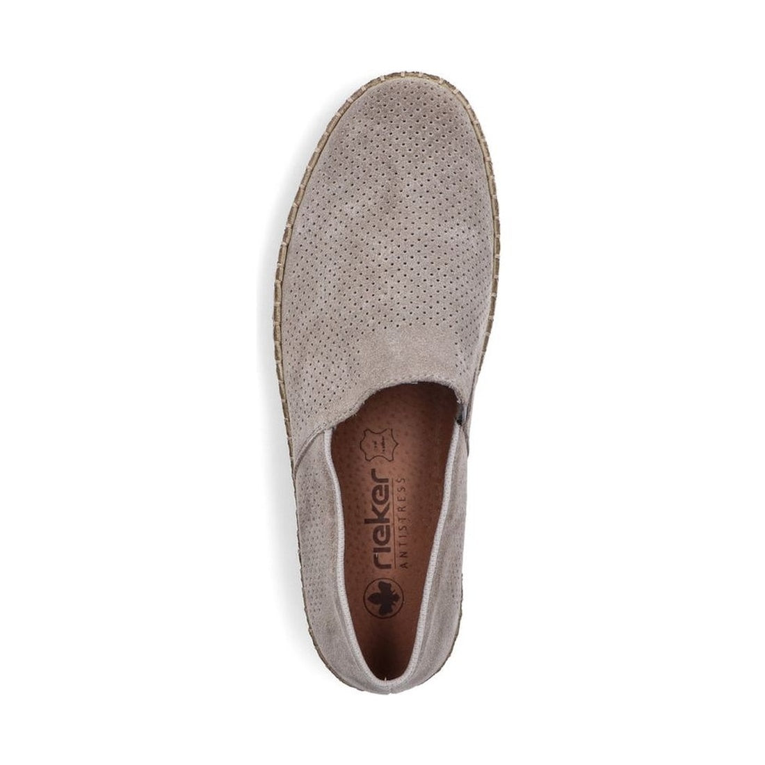 grey casual closed slipper