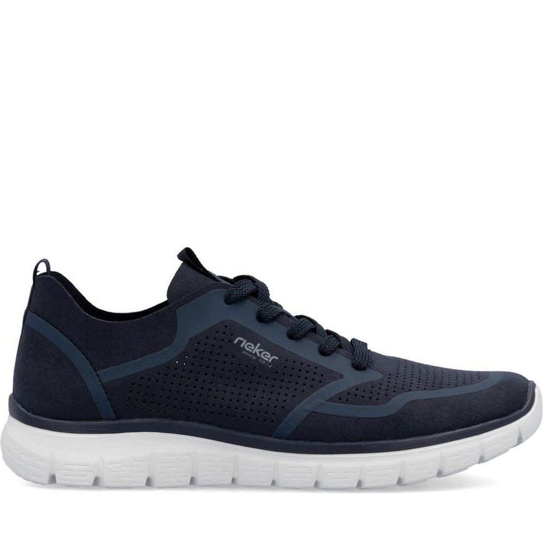 blue casual closed sneakers