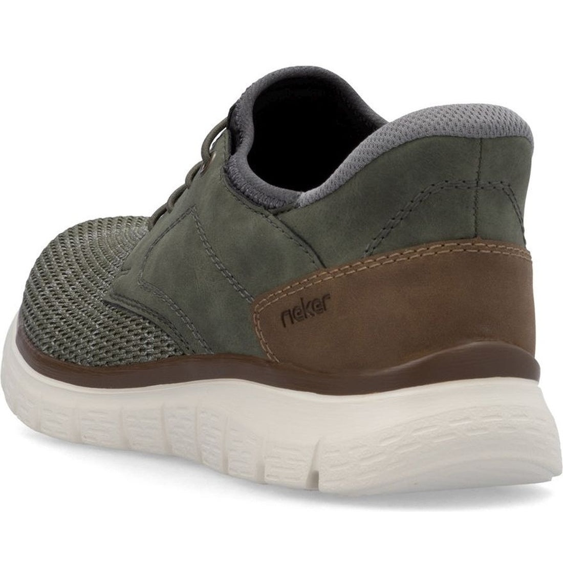 green casual closed sneakers
