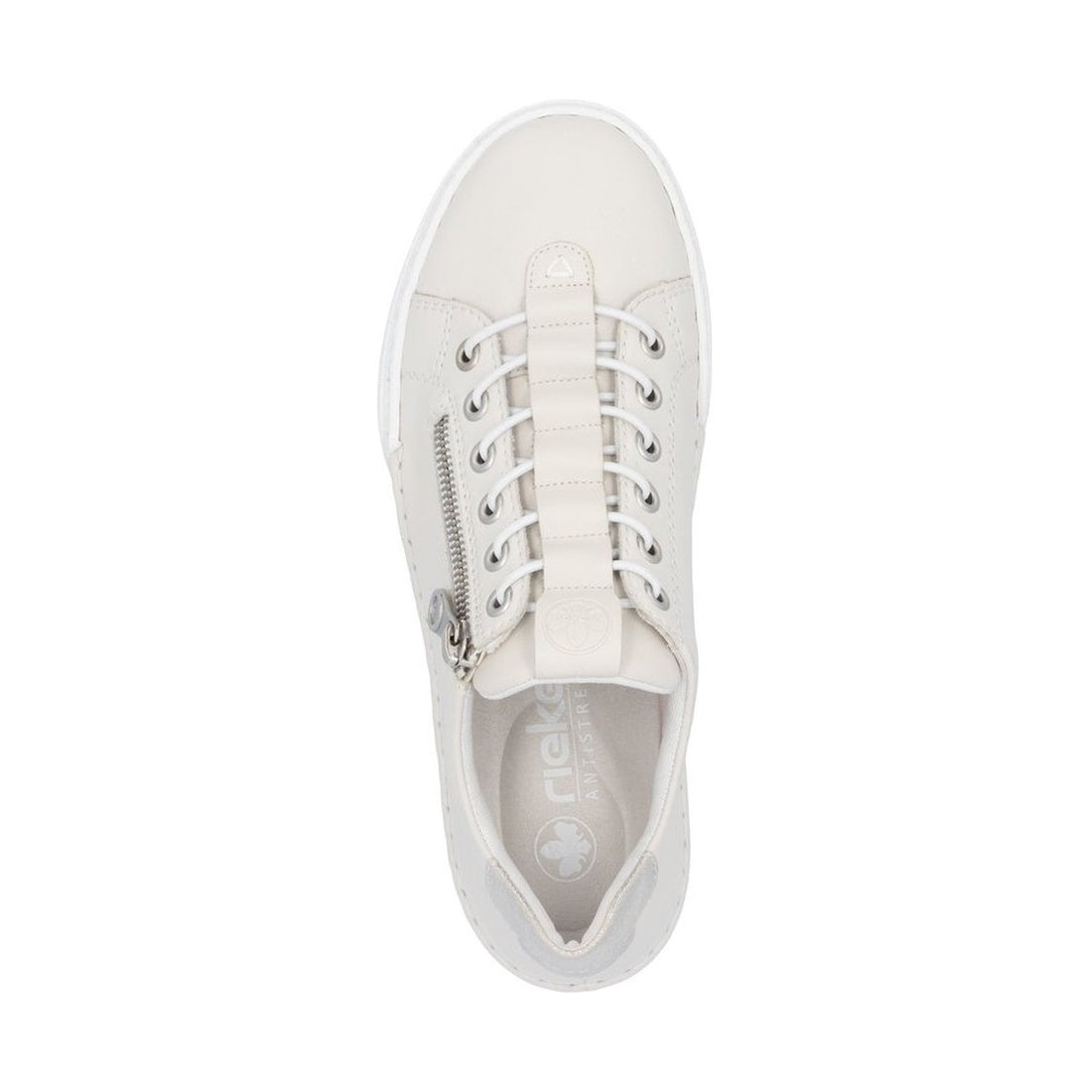 white casual closed sneakers