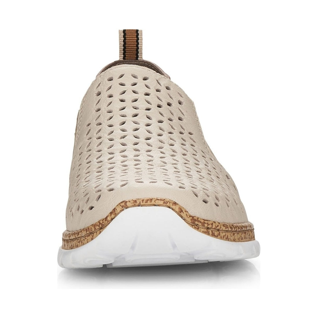 beige casual closed slipper