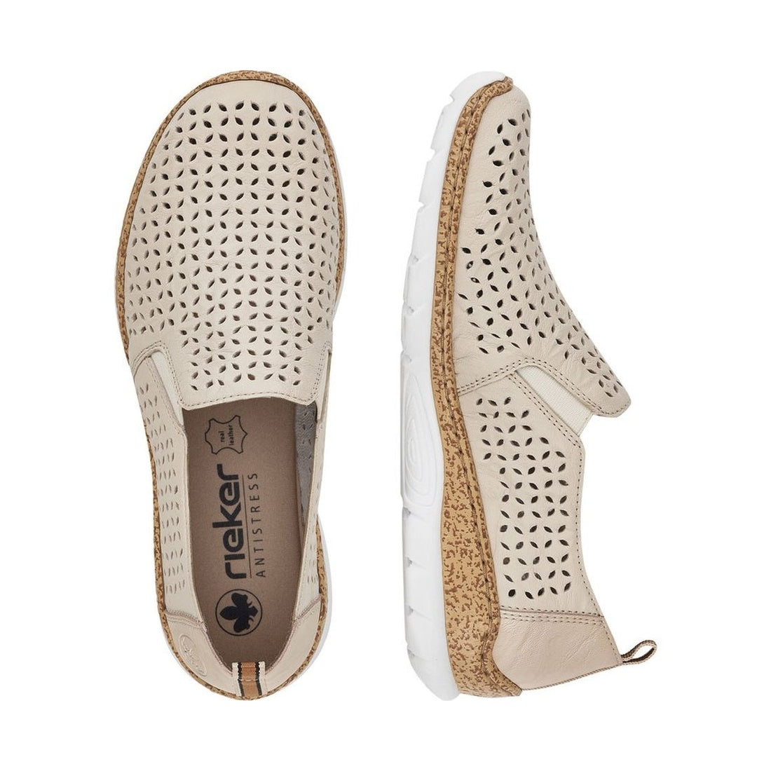 beige casual closed slipper