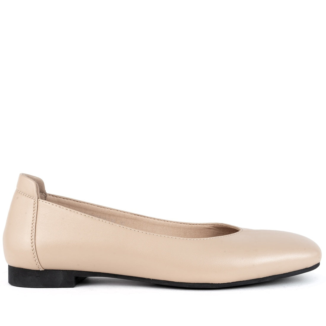 pink elegant closed ballerinas
