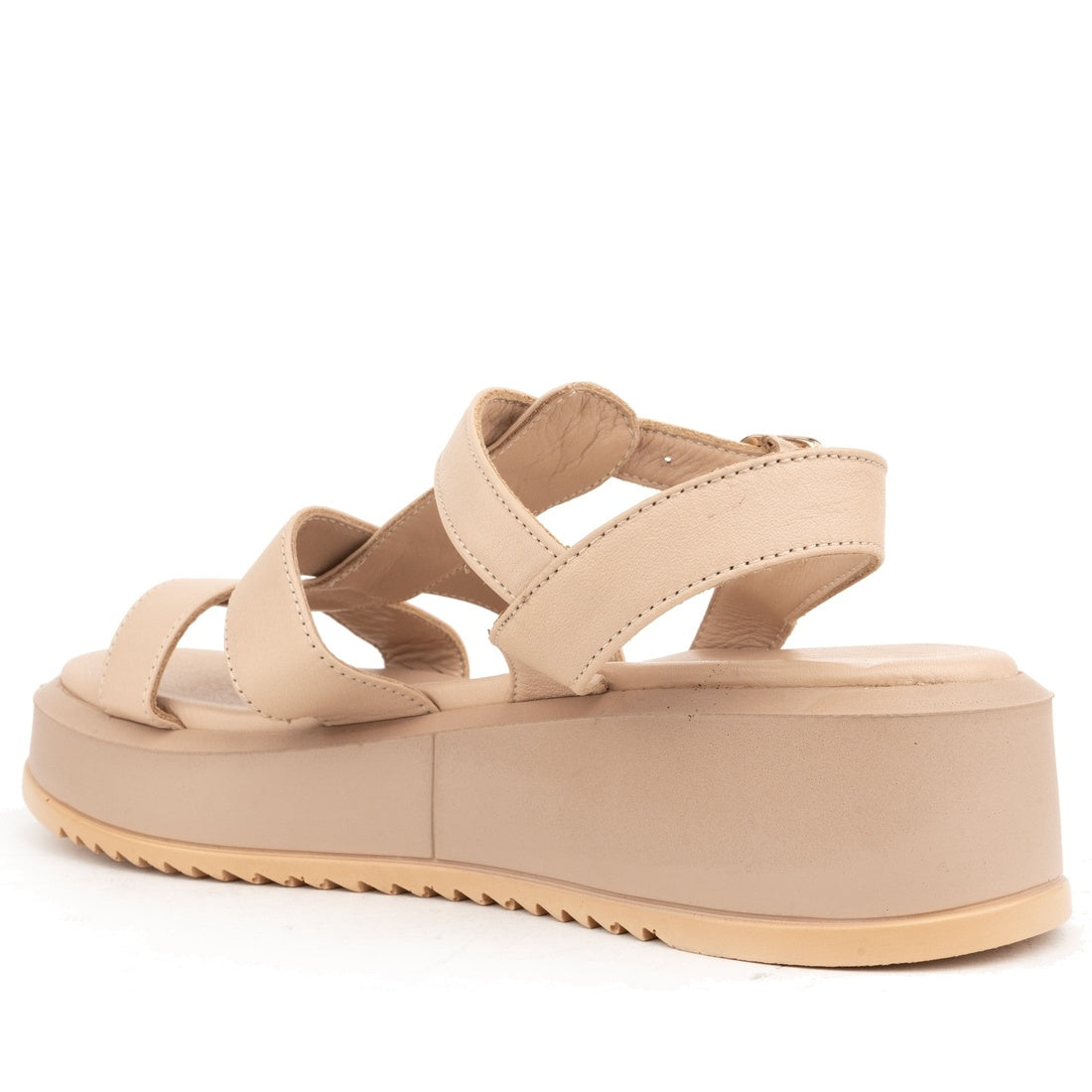 beige casual open sandals