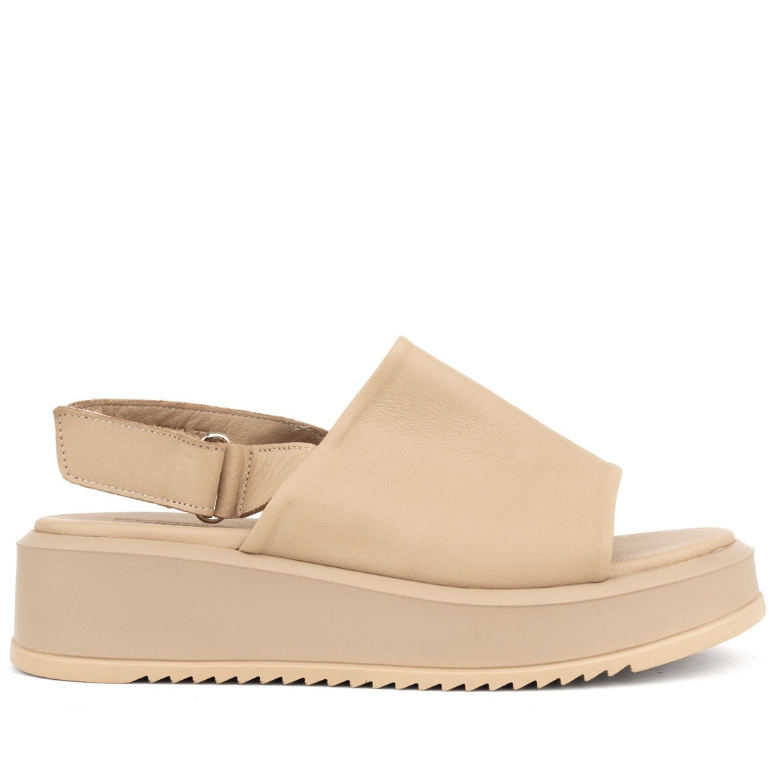 beige casual open sandals