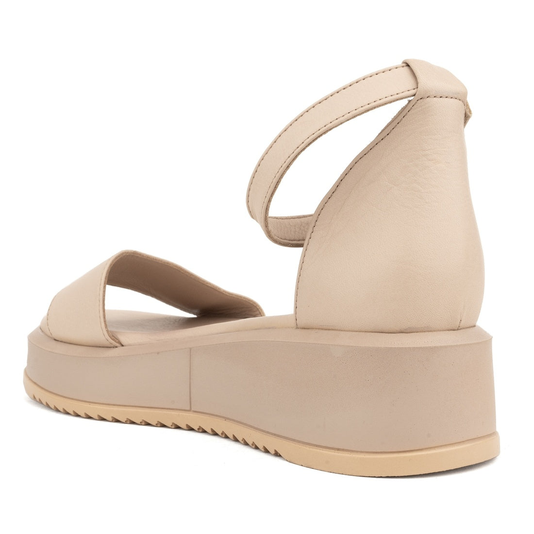 beige casual open sandals