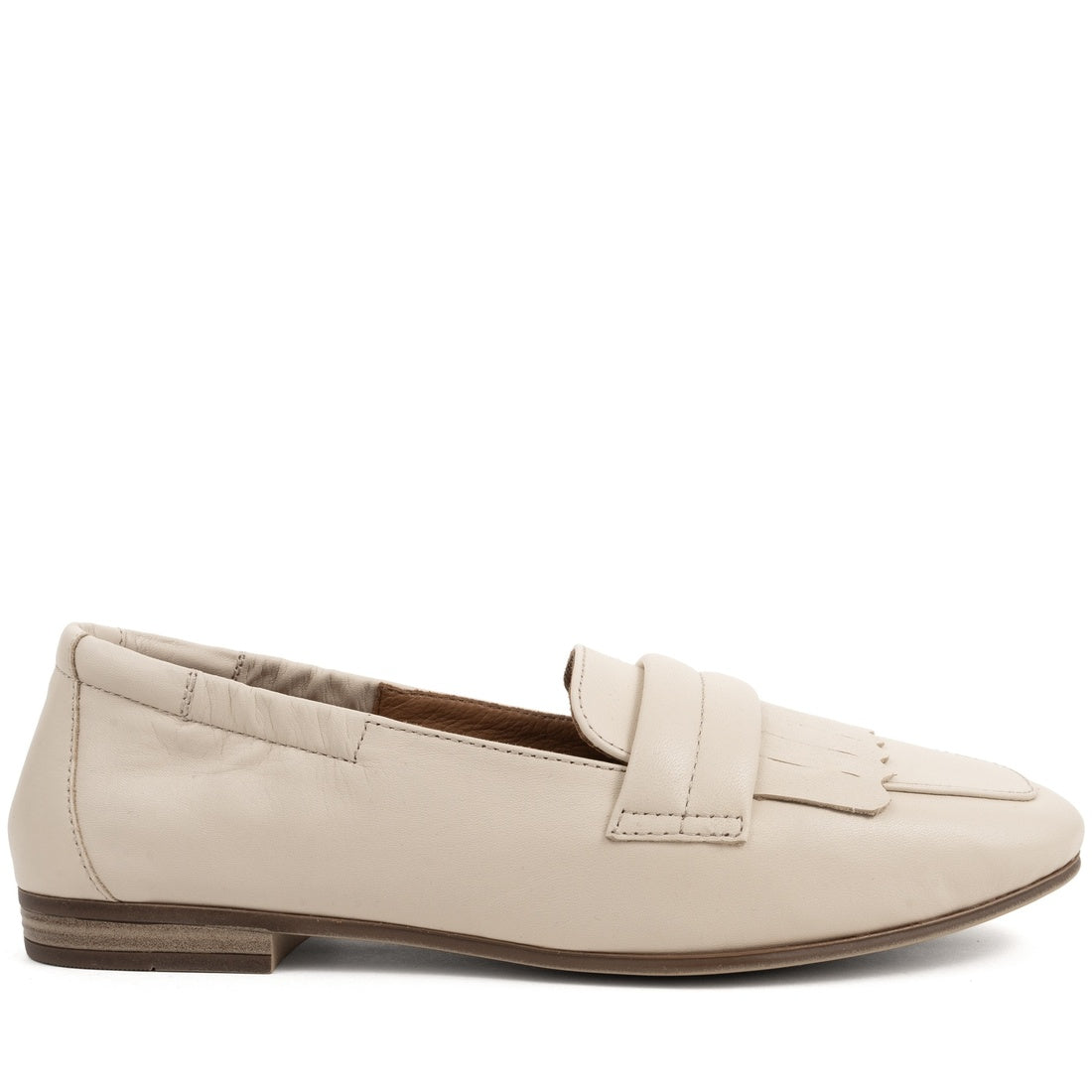 beige casual closed shoes