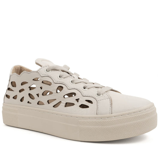 beige casual closed shoes