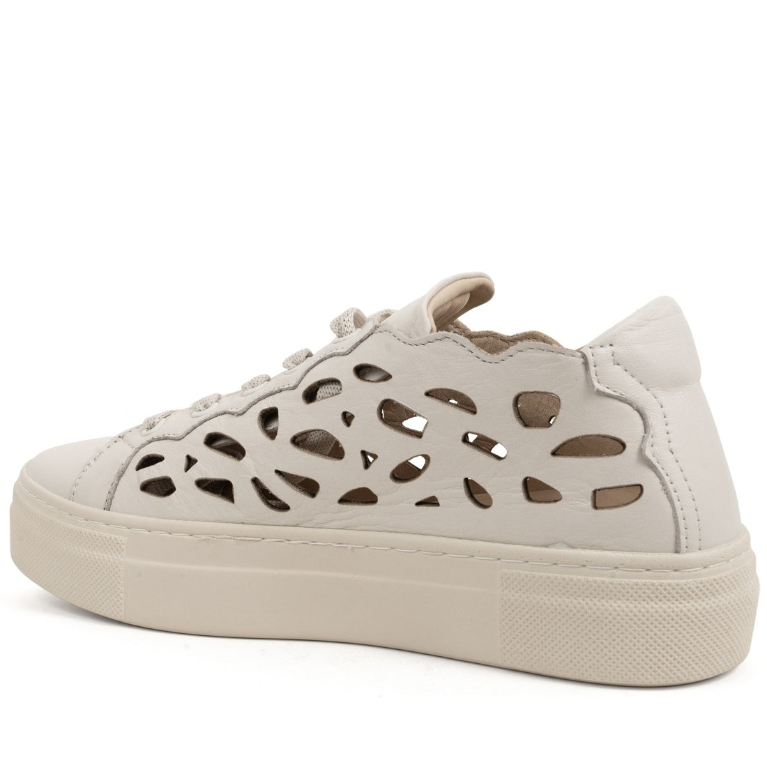 beige casual closed shoes